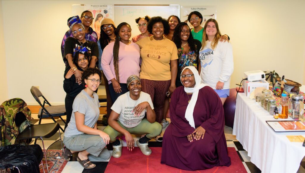 Doula 4 a Queen's 2023 Community-Based Doula Trainees. Photo by Coco Boardman Photography  